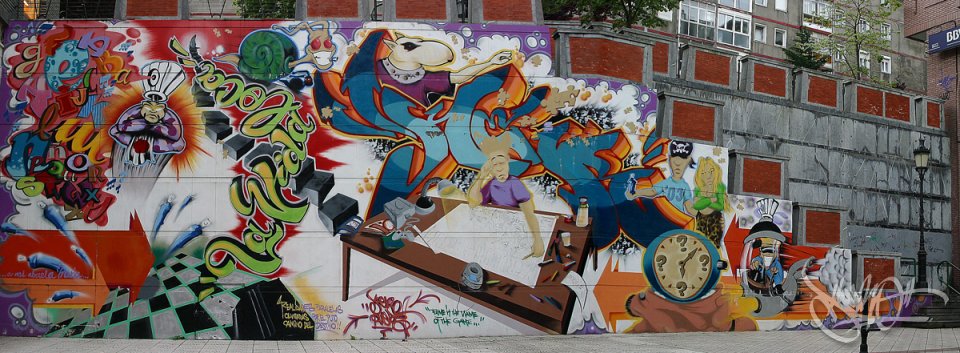 Wall Lavidalooka in Santurtzi, Bilbao (2003)