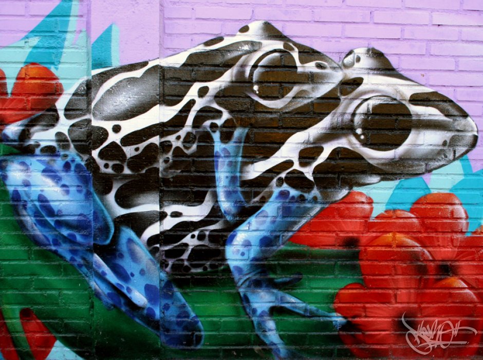 Wall Ranas in Santurtzi, Bilbao 2 (2006)