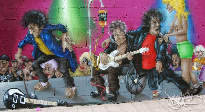 Muro Rollings en Santurtzi, Bilbao (2009)