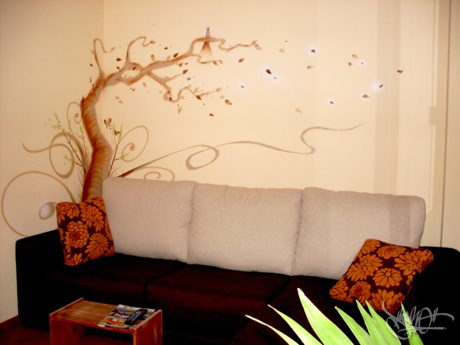 Arantxa`s livingroom in Tenerife, Is. Canarias (2009)