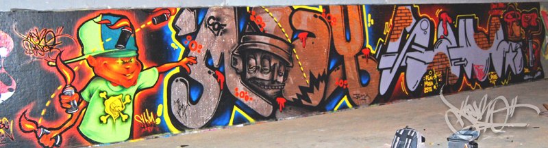 Wall in Barcelona (2010)