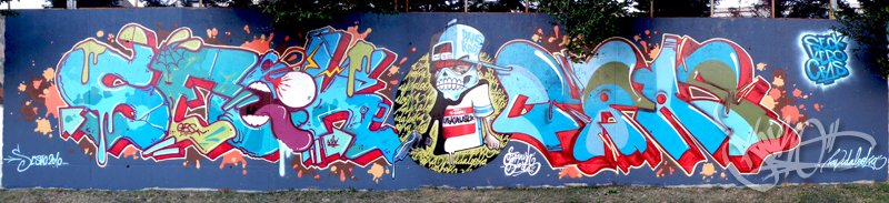 Muro Kruze en Sestao, Bilbao (2010)