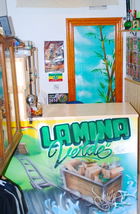 La mina verde Growshop en Gallarta, Bilbao (2011)