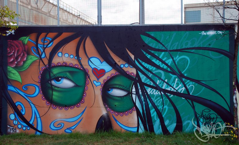 Muro Katrina en Sestao, Bilbao (2011)