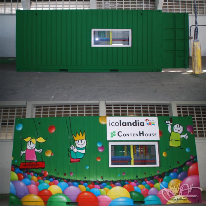 Container playroom in Lemoa, Bilbao 2 (2013)