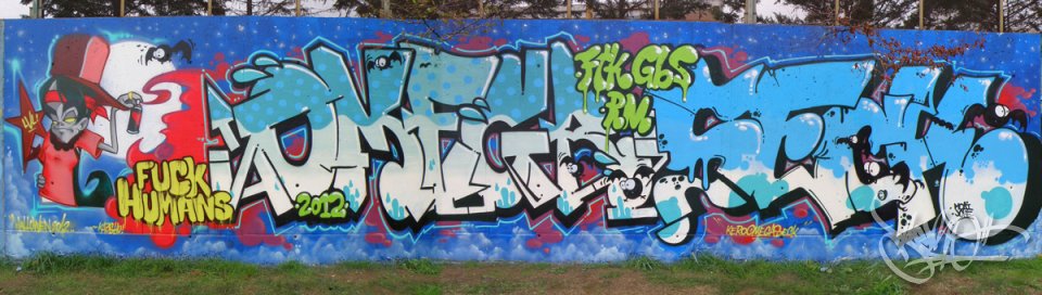 Wall in Sestao, Bilbao (2012)