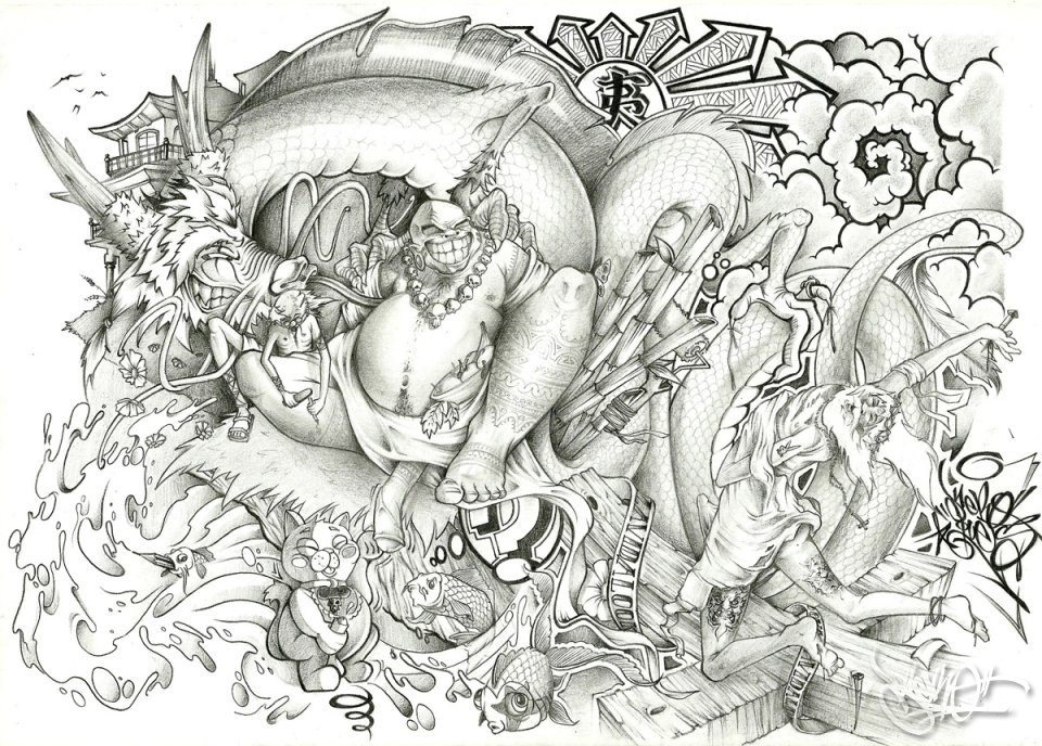 Godz sketch 2010