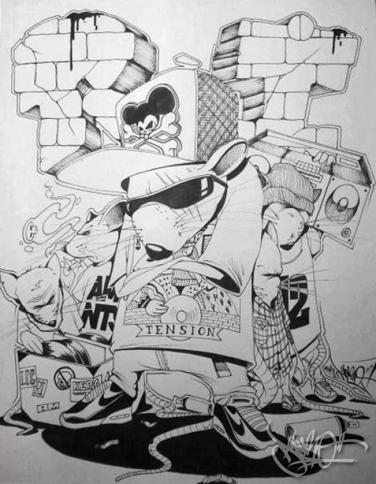 Ratas Inestables Madrid sketch 2012