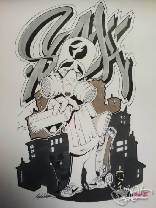 Sock Siete Santander sketch 2012
