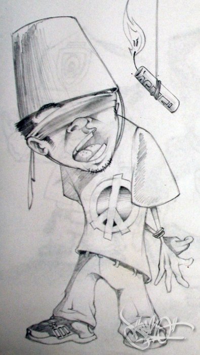 Bomb Guy sketch 2011