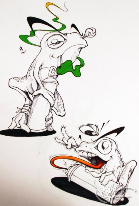 Frogs sketch 2012