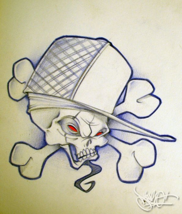 Bboy skull 2009