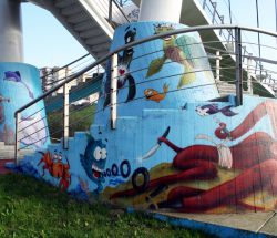 Puente Bajo el Mar en Santurtzi, Bilbao (2004)