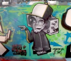 Muro en Londres (2012)