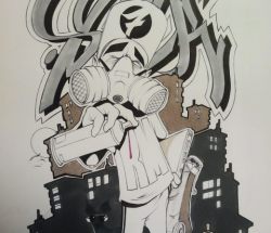 Sock Siete Santander sketch 2012