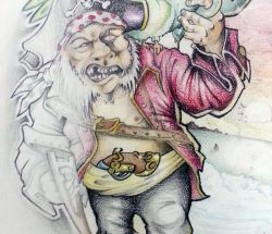 Pirata Jolly sketch 2010