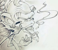 Jollysmonkey sketch 2013