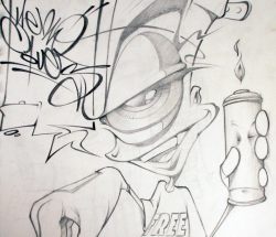 Alien sketch 2012