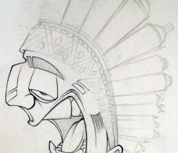 Indiolata sketch 2009