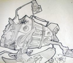 Lasagablaster sketch 2009