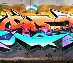 "Abe`s exoddus tribute" graffiti SanFuentes-en, Bilbo (2013)